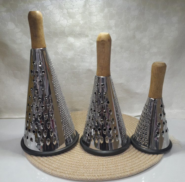 رنده مخروطی دسته چوبی شنگیا