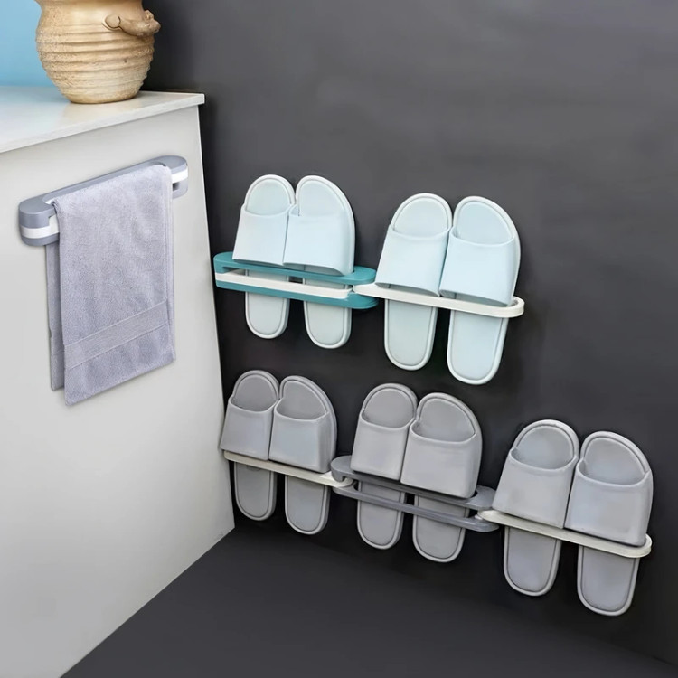 نگهدارنده دمپایی و حوله